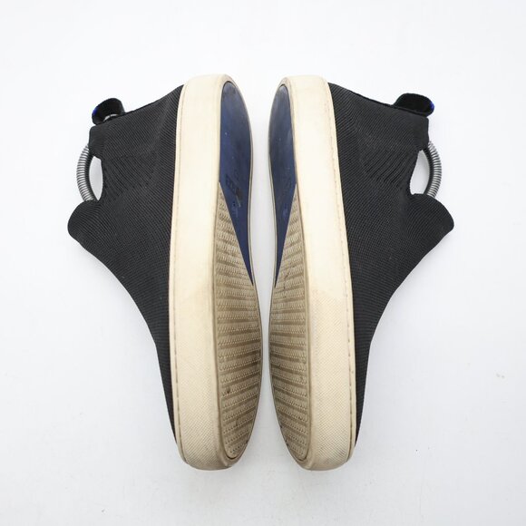 Rothy's Chelsea Women's Size 7.5 Ankle Boots Black Mesh Slip On Boots Black - Picture 8 of 9